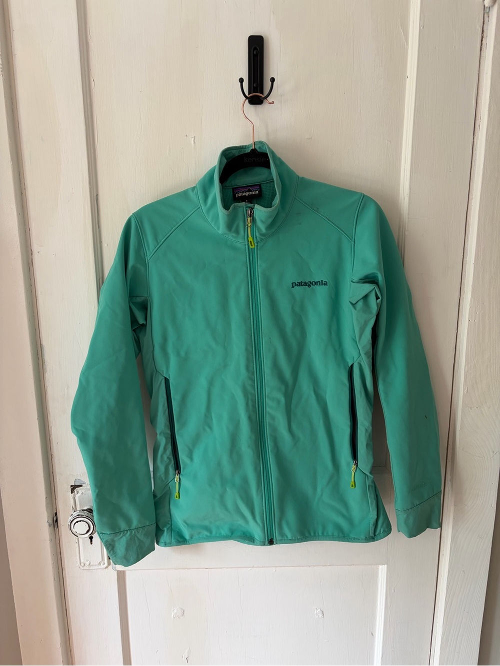 Patagonia Mint Green Full-Zip Jacket